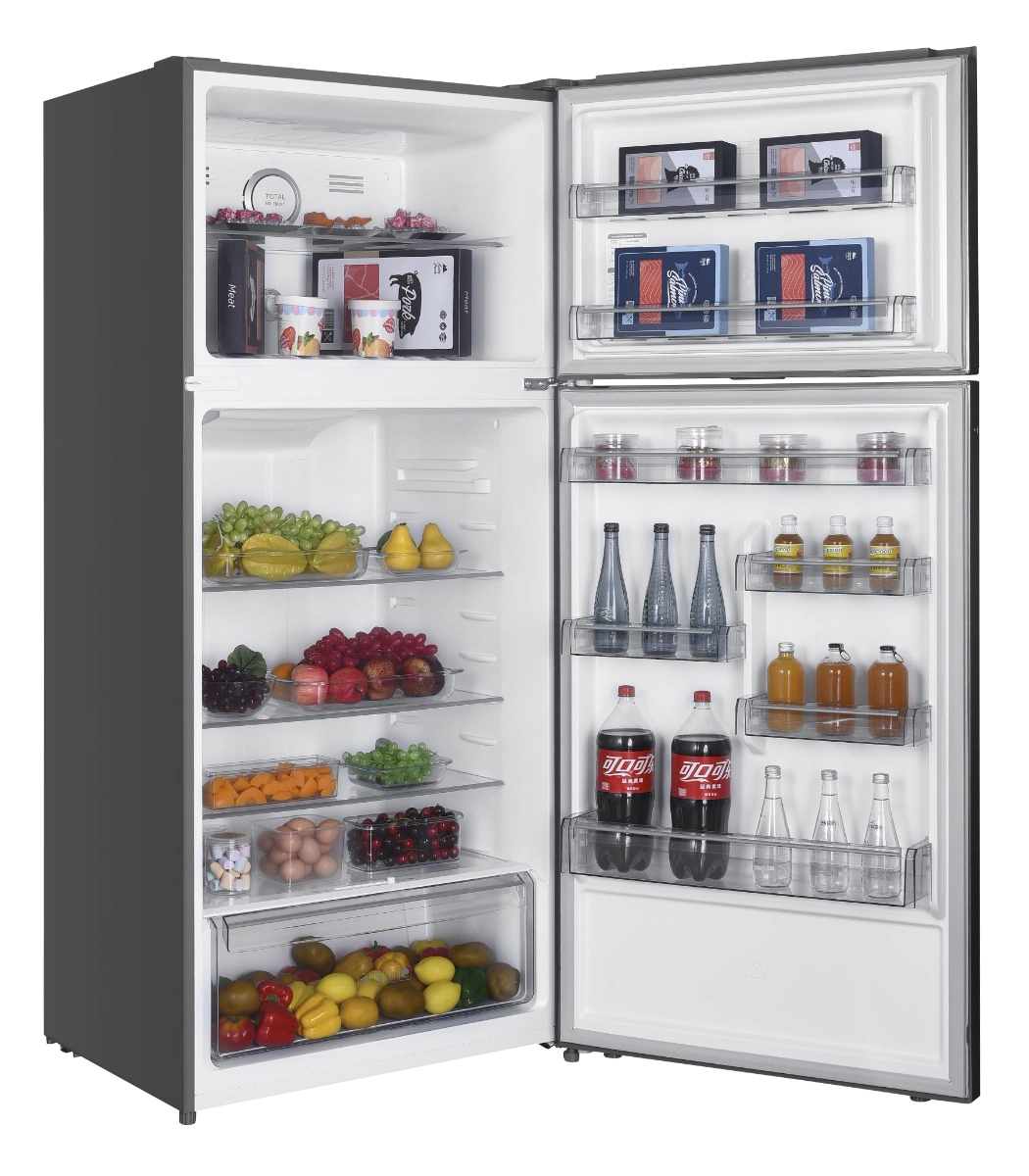 ثلاجة إنفرتر من هام, بابين,ستانلس ستيل, سعة 527 لتر (18.6 قدم³) | HAAM MODEL NO: HM680SRF-O23INV - Image 3