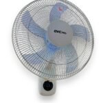 مروحة حائط  جي في سي برو, 3 سرعات, مع ريموت, 60 واط, أبيض,صنع في الصين | GVC PRO MODEL NO: GVCW7400