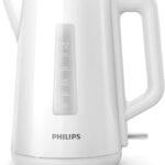 غلاية كهربائية, 1.7 لتر, بلاستيك, 2200 واط , أبيض | PHILIPS MODEL NO: HD9318/01