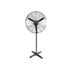 مروحة ستاند سوبر اسيا, 26 إنش, 3 سرعات, معدن بالكامل, لون أسود,صنع في باكستان | Super Asia SA 26 Economy