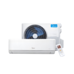 ميديا مكيف اسبليت 18000 وحدة ايليت، بارد فقط، ريش ذهبية، ابيض | MIDEA MODEL NO: MSTE18CRNIAG2